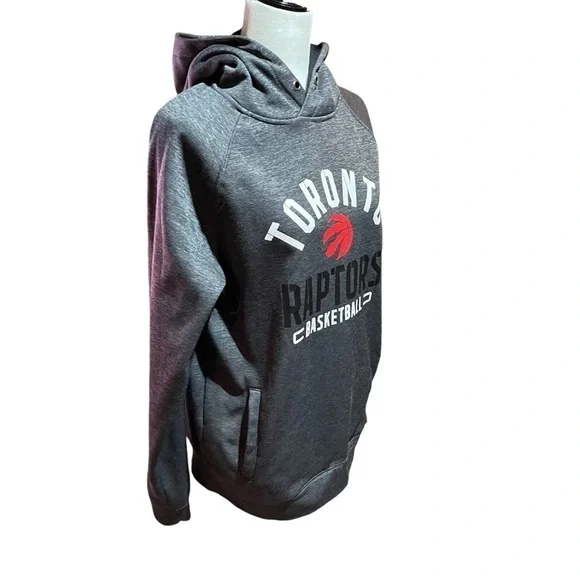 Toronto Raptors Fanatics 
Raglan Pullover Hoodie -Size Medium - Picture 6 of 12